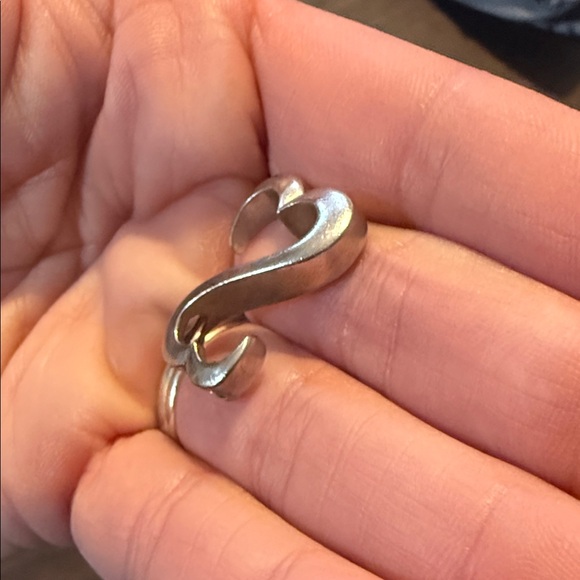 Sterling Silver Open Heart Pendant from Kay Jewelers - Picture 2 of 4